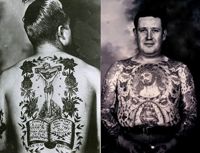 バート・グリムのタトゥー1