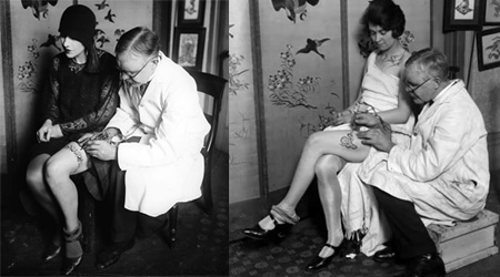 ジョージ・バーチェット（George Burchett）のタトゥー2