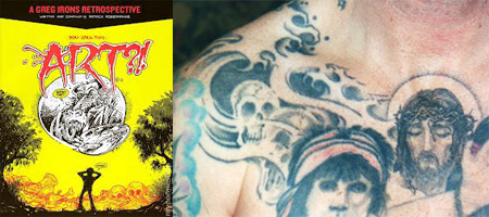 グレッグ・アイロンズ（Greg Irons）のタトゥー3