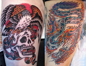 リチャード・ステルのタトゥー2